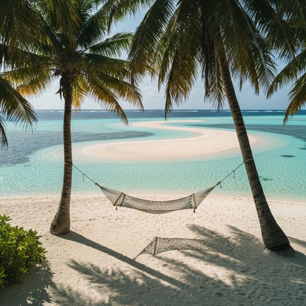 Ari Atoll (Alifu) aerial view
