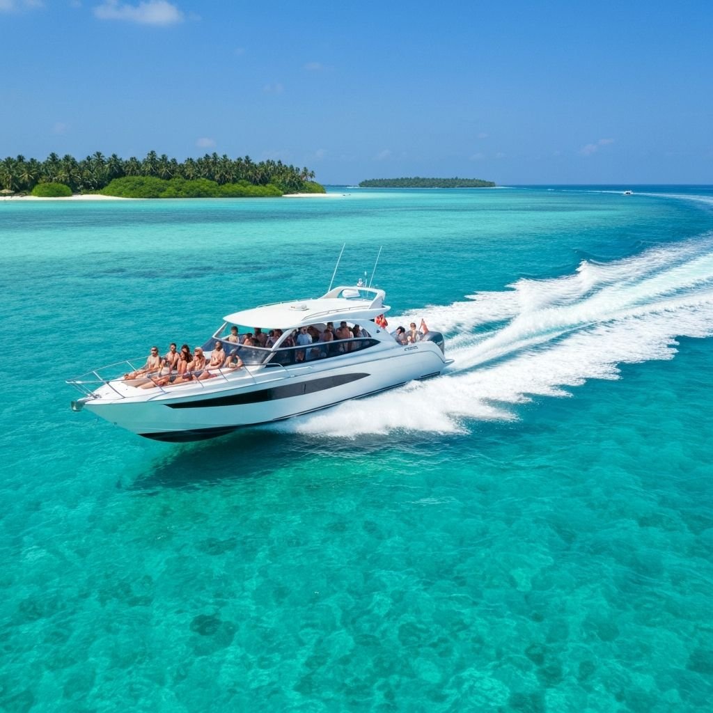 Male Airport to Maafushi Speedboat